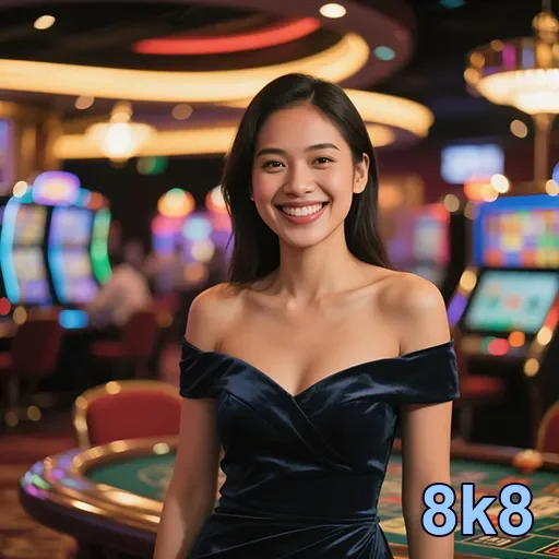 8k8 casino gaming woman
