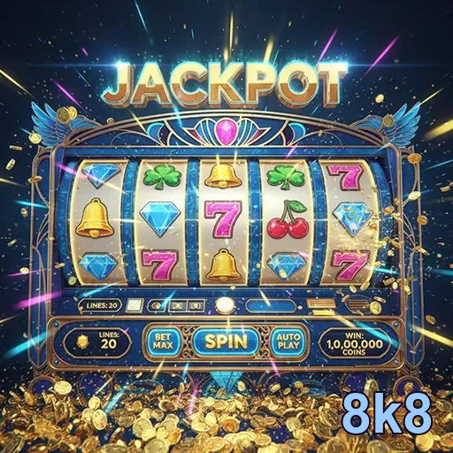 Mobile player enjoying live slot games on 8k8