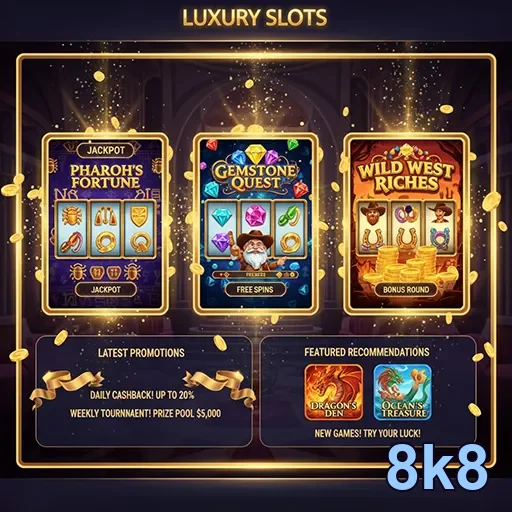 8k8 luxury slots promotions